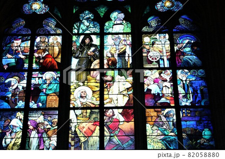 チェコ共和国　千塔の街プラハ　世界文化遺産 82058880