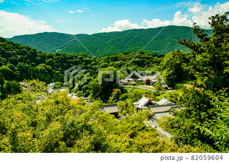 長谷寺の上からの景色 82059604