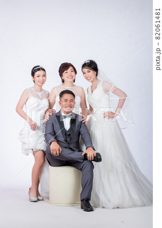 family fun in wedding dress and suit for their memory family fun in wedding dress and suit for their memory 82061481
