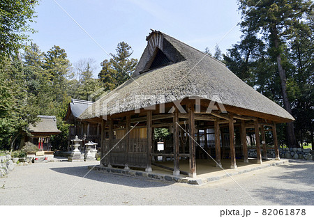 新宮神社　拝殿　滋賀県近江八幡市安土町 82061878