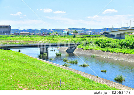 北多摩1号水門付近より稲城市方面を望む(東京都府中市)【2021.7】 北多摩1号水門付近より稲城市方面を望む(東京都府中市)【2021.7】 82063478
