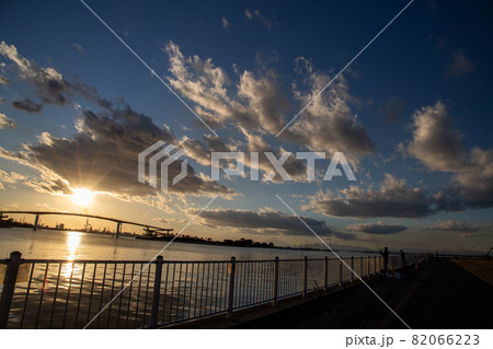 晴天の夕焼 82066223