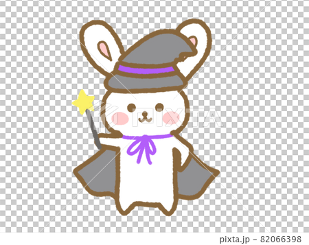 うさぎ　魔法使い　ステッキ 82066398