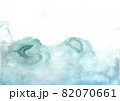 青の抽象的な水彩テクスチャの背景 82070661