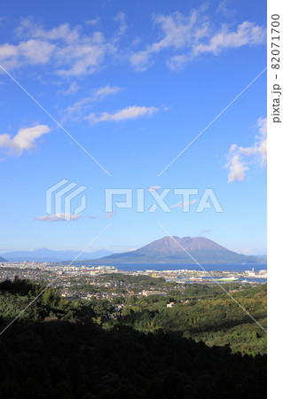 鹿児島市の街並み 82071700