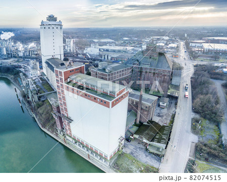 Aerial view of the skyline of Krefeld 82074515