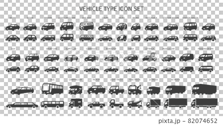 各種車輛圖標集 82074652