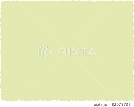 和風薄緑色シンプル無地和紙イラスト素材 82075732