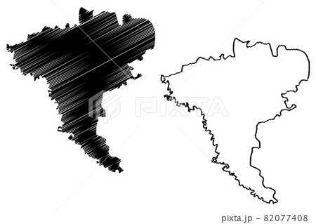 Ungheni District (Republic of Moldova, Administrative divisions of Moldova) map vector illustration, scribble sketch Ungheni map Ungheni District (Republic of Moldova, Administrative divisions of Moldova) map vector illustration, scribble sketch Ungheni map 82077408
