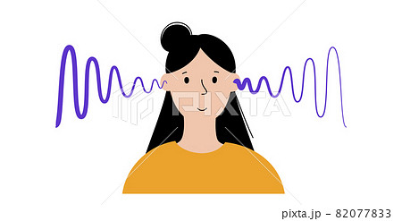 Human hearing icon 82077833