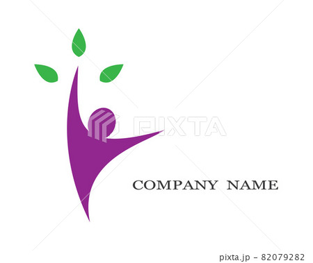 Human health symbol illustration design 82079282