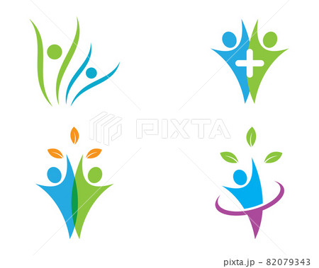 Human health symbol illustration design 82079343