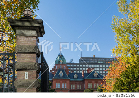 北海道庁旧本庁舎と紅葉の風景 北海道庁旧本庁舎と紅葉の風景 82081566