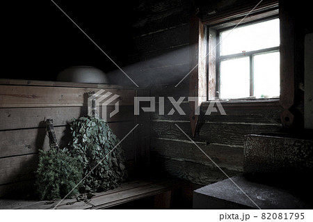 birch and juniper brooms in russian bathhouse birch and juniper brooms in russian bathhouse 82081795