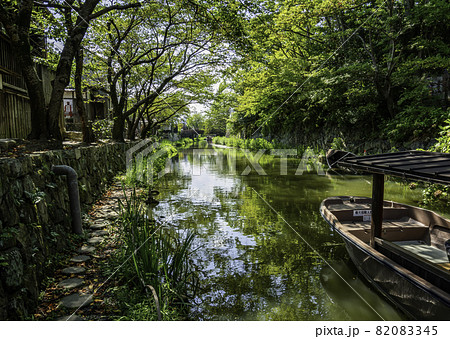近江八幡　八幡堀　滋賀県近江八幡市 82083345
