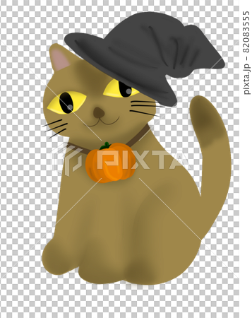 猫 ハロウィン 82083555