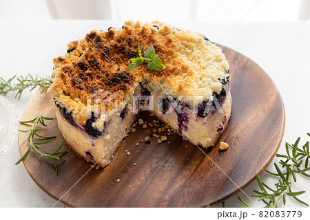ブルーベリーチーズケーキ ブルーベリーチーズケーキ 82083779