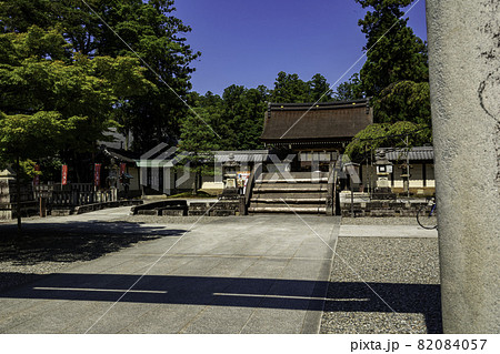 多賀大社　太閤橋と御神門　滋賀県犬上郡多賀町 82084057