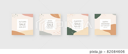 Social media template. Trendy editable social media post template. Mockup isolated. Template design. Vector illustration. Social media template. Trendy editable social media post template. Mockup isolated. Template design. Vector illustration. 82084606