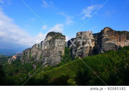 世界複合遺産メテオラ修道院群の絶景 世界複合遺産メテオラ修道院群の絶景 82085182