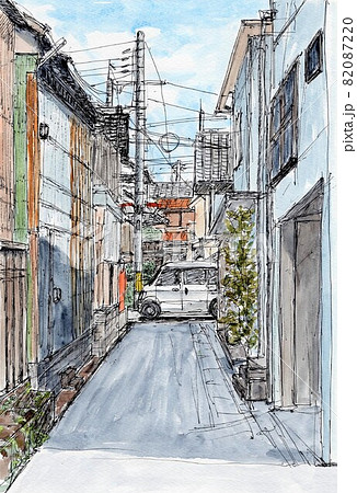 路地の家並み 路地の家並み 82087220