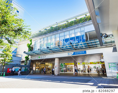 東京　成城学園前駅　北口 82088297