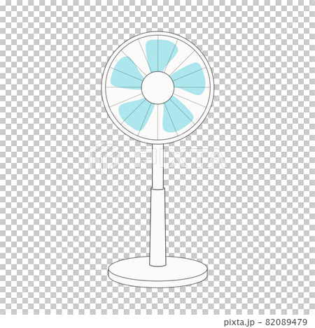 Illustration of a single fan - Stock Illustration [82089479] - PIXTA