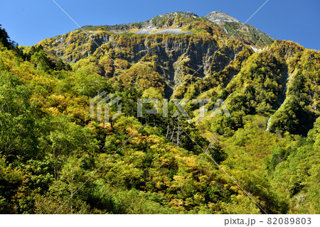 絶景紅葉 錦秋の北アルプス・涸沢への道 絶景紅葉 錦秋の北アルプス・涸沢への道 82089803