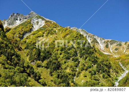 絶景紅葉 錦秋の北アルプス・涸沢への道 絶景紅葉 錦秋の北アルプス・涸沢への道 82089807
