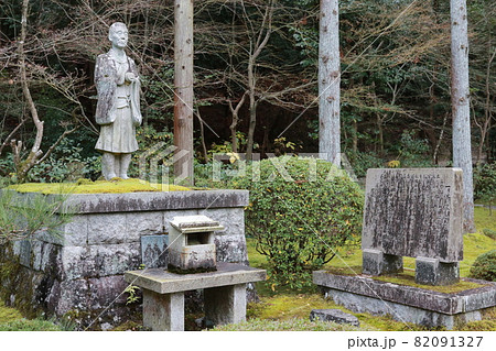 京都府京田辺市酬恩庵にある一休像 京都府京田辺市酬恩庵にある一休像 82091327