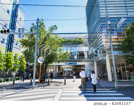 東京　成城学園前駅　北口 82091337