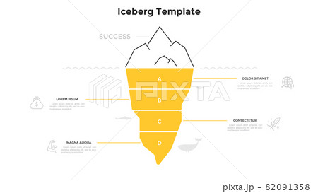 Modern Infographic Vector Template 82091358