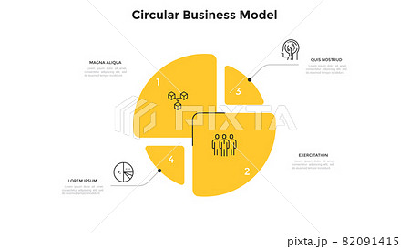 Modern Infographic Vector Template Modern Infographic Vector Template 82091415