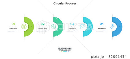 Modern Infographic Vector Template Modern Infographic Vector Template 82091454