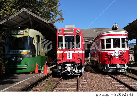 旧名鉄美濃町線美濃駅（岐阜県美濃市） 82092243
