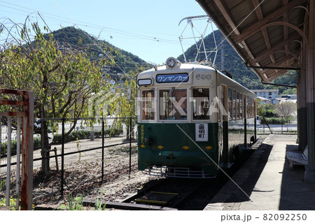 旧名鉄美濃町線美濃駅（岐阜県美濃市） 82092250