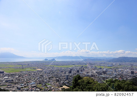 城山公園から見下ろす国分の街並み 城山公園から見下ろす国分の街並み 82092457