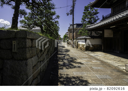 彦根市街 来迎寺から四番町スクエア方面 滋賀県彦根市 彦根市街 来迎寺から四番町スクエア方面 滋賀県彦根市 82092616