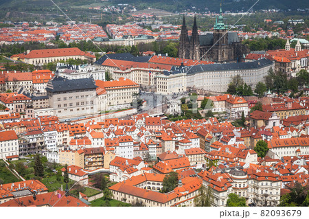Panoramic view of Prague old town Panoramic view of Prague old town 82093679