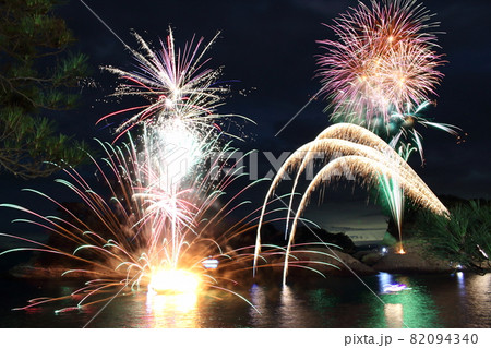 堂ヶ島火祭り　花火大会 82094340