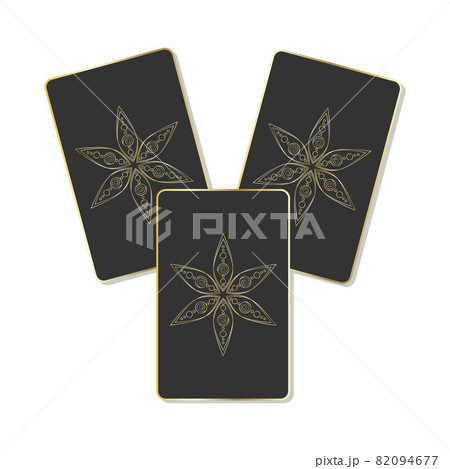 Back side template of cards, fortune telling, tarot, games. Simple geometric floral . The concept of simplicity, graceful contour ornament. Back side template of cards, fortune telling, tarot, games. Simple geometric floral . The concept of simplicity, graceful contour ornament. 82094677