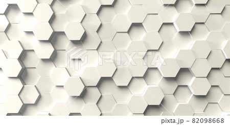 Abstract hexagon geometry background 82098668