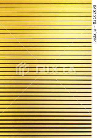 金色の波板テクスチャ_金属の背景 82102098