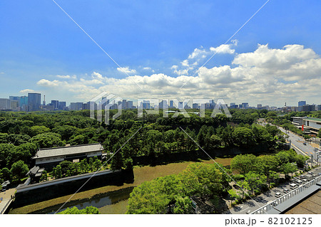東京の都市風景　皇居周辺 82102125