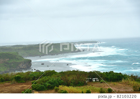 台風直下の東平安名崎 台風直下の東平安名崎 82103220