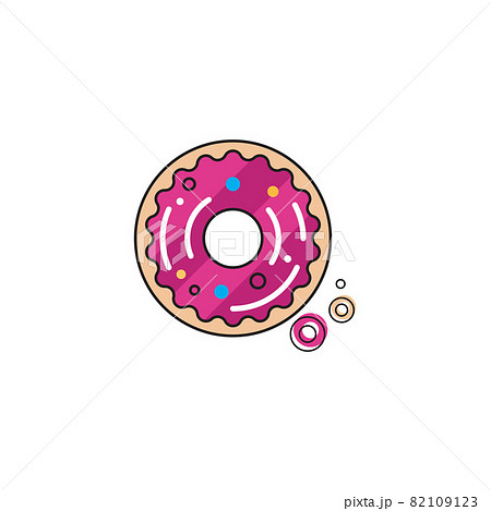 Donut Vector icon design illustration Donut Vector icon design illustration 82109123