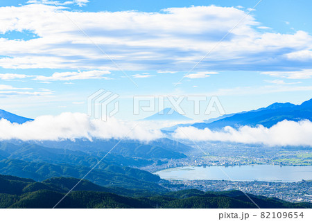 【長野県　岡谷市】高ボッチ高原 82109654