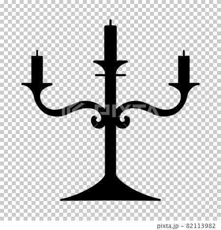 Candlestick silhouette Candlestick silhouette 82113982