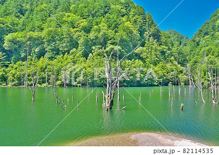 【王滝村自然湖】 長野県木曽郡王滝村 82114535