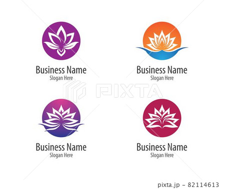 Beauty flower logo illustration Beauty flower logo illustration 82114613